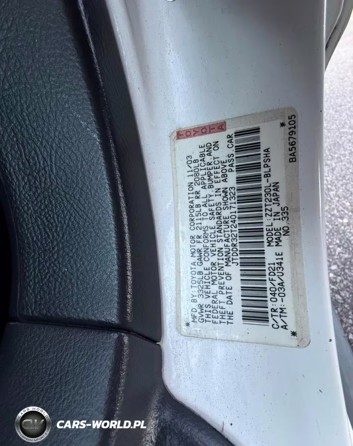 2004 Toyota Celica Gt VIN:JTDDR32T240171323 - 10