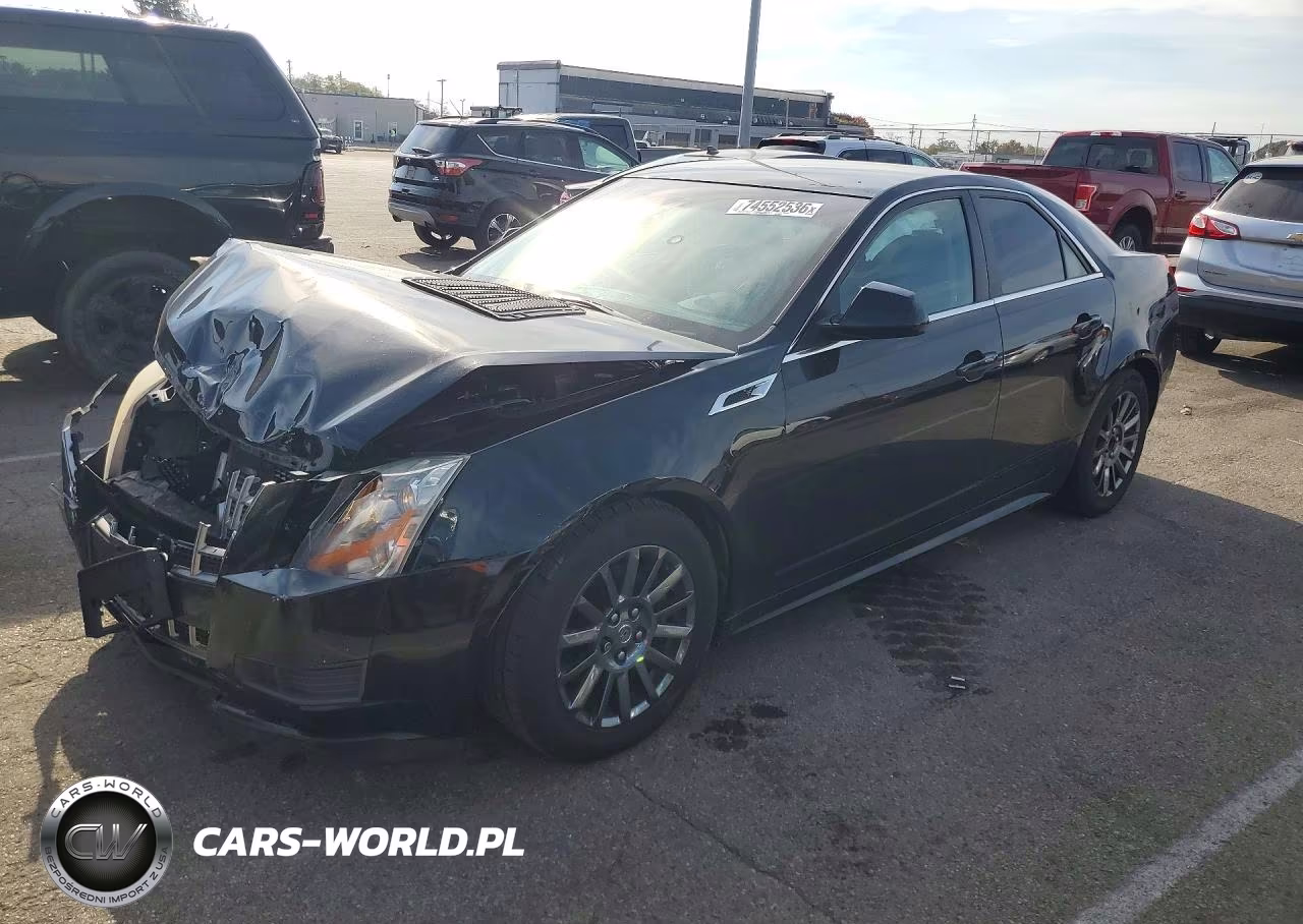 2012 Cadillac Cts VIN:1G6DA5E52C0144074 - 1