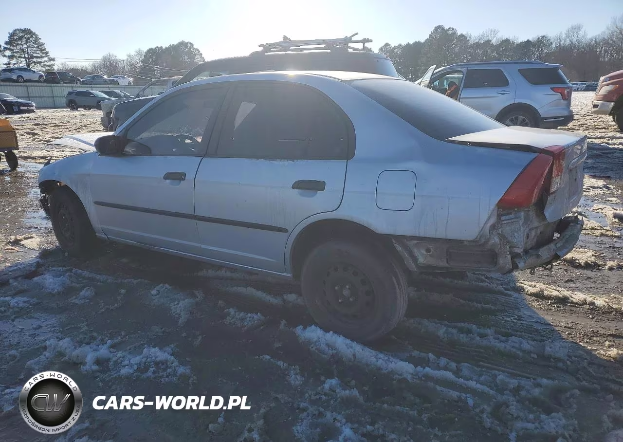 2004 Honda Civic Dx Vp VIN:1HGES16394L003914 - 2