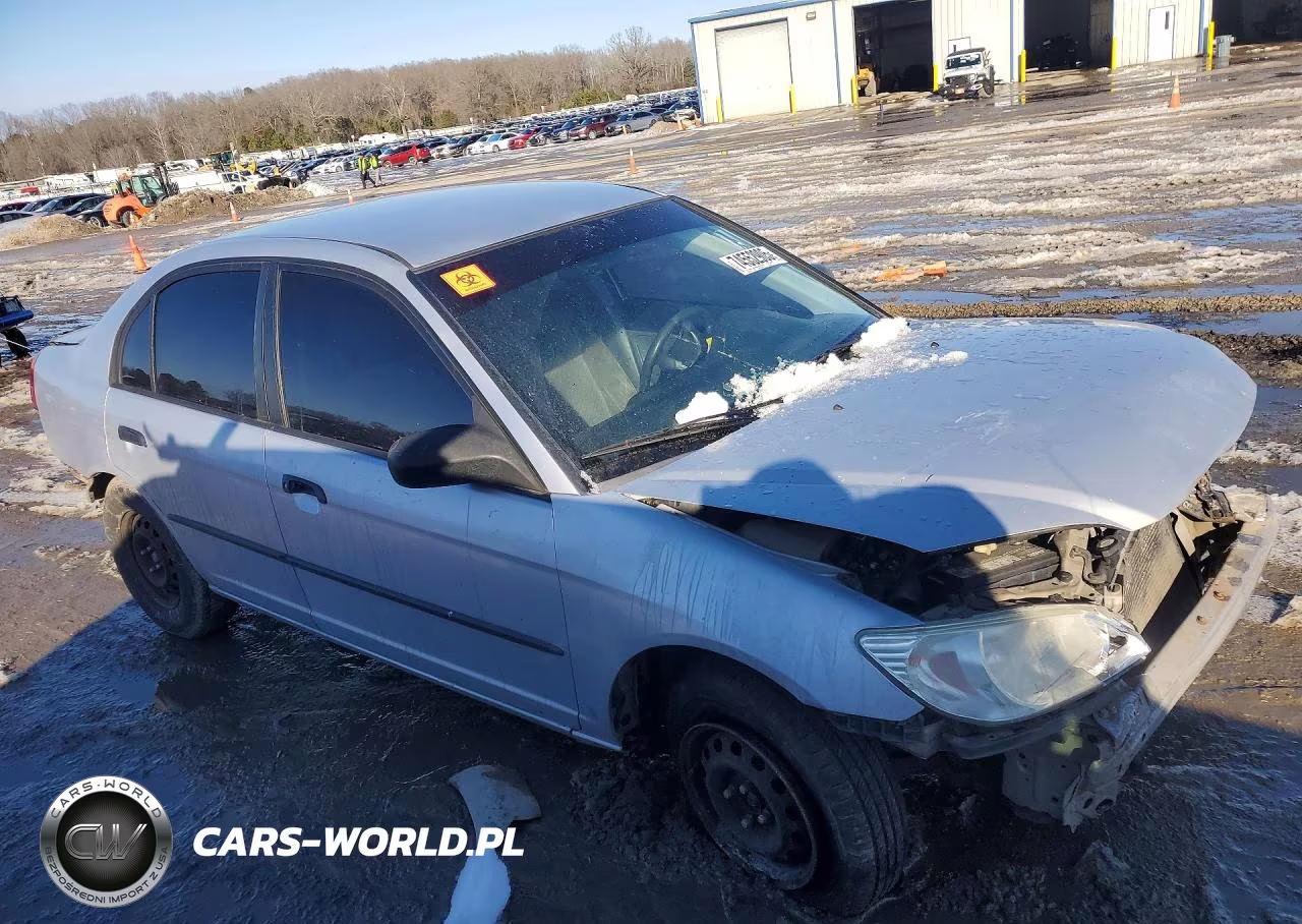2004 Honda Civic Dx Vp VIN:1HGES16394L003914 - 4