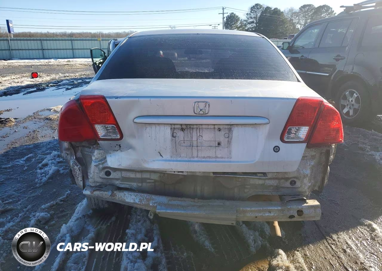 2004 Honda Civic Dx Vp VIN:1HGES16394L003914 - 6
