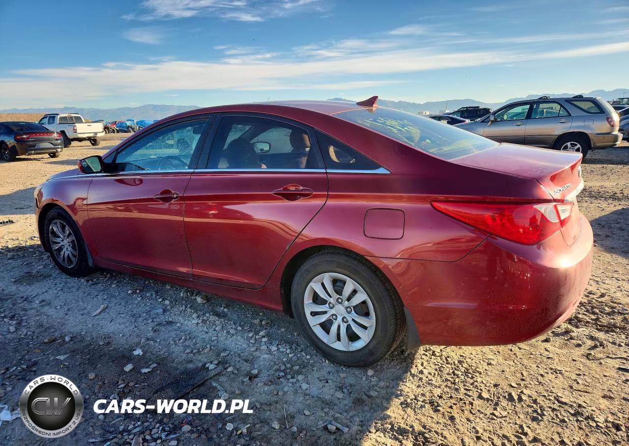 2011 Hyundai Sonata Gls VIN:5NPEB4AC6BH167307 - 2