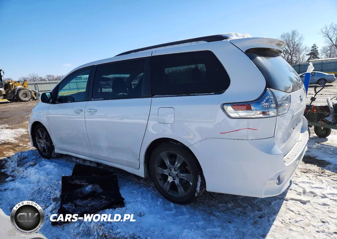 2015 Toyota Sienna Sport VIN:5TDXK3DC1FS545354 - 2