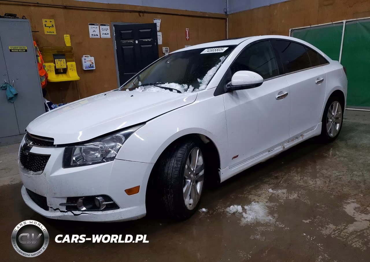2014 Chevrolet Cruze Ltz VIN:1G1PG5SB8E7484125 - 1