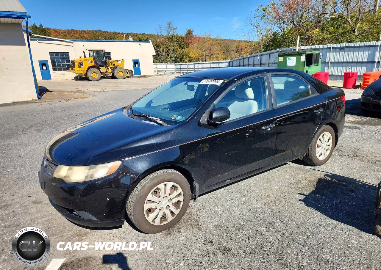 2010 Kia Forte Lx VIN:KNAFT4A29A5109826 - 1