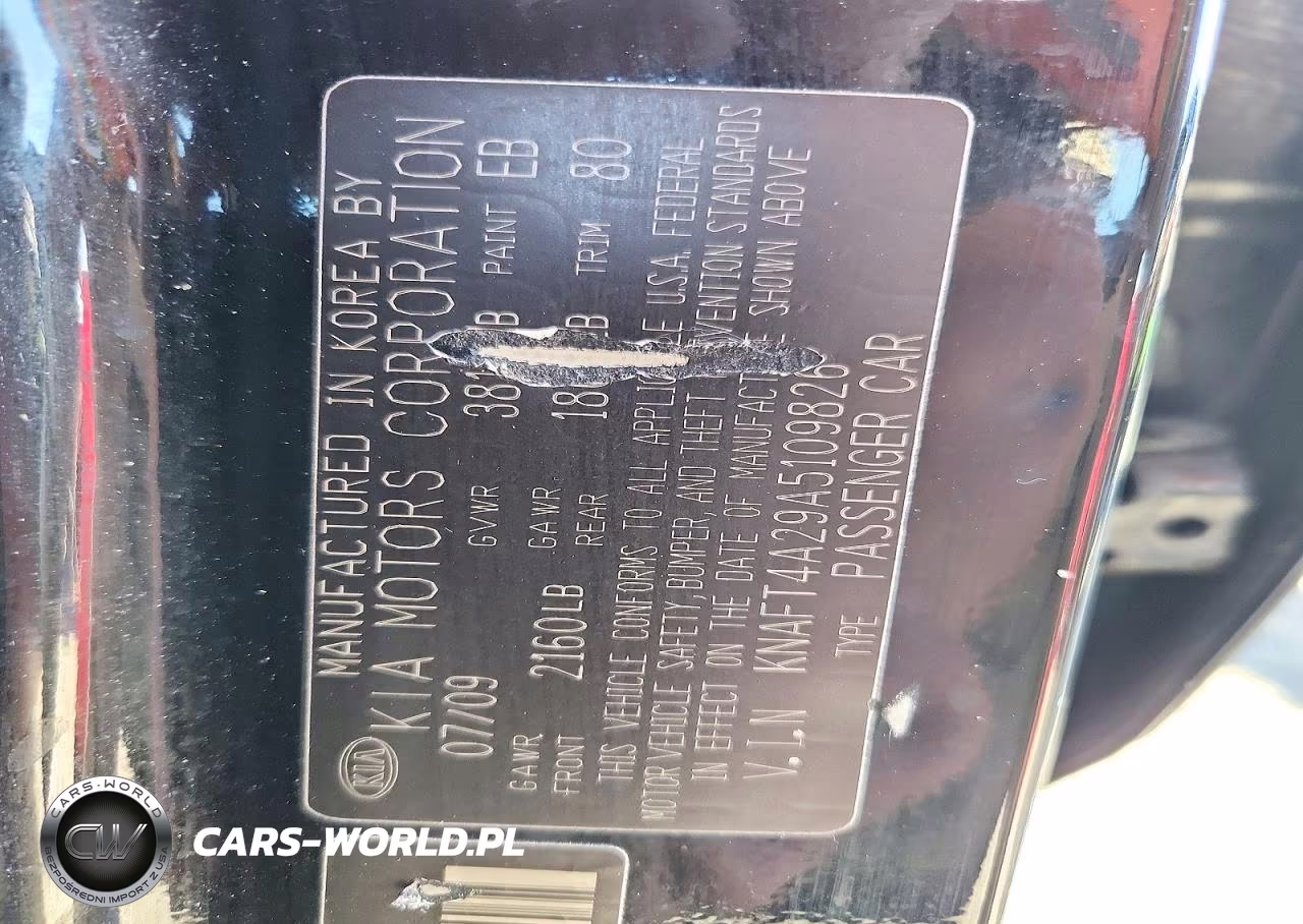 2010 Kia Forte Lx VIN:KNAFT4A29A5109826 - 12