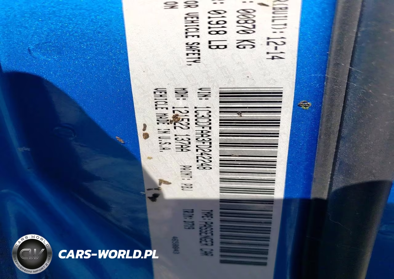 2015 Dodge Dart Se VIN:1C3CDFAA3FD242248 - 12