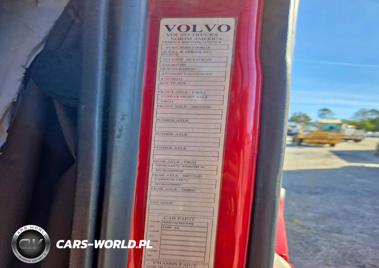 2016 Volvo Vnl Semi Truck VIN:4V4NC9EH6GN948114 - 12