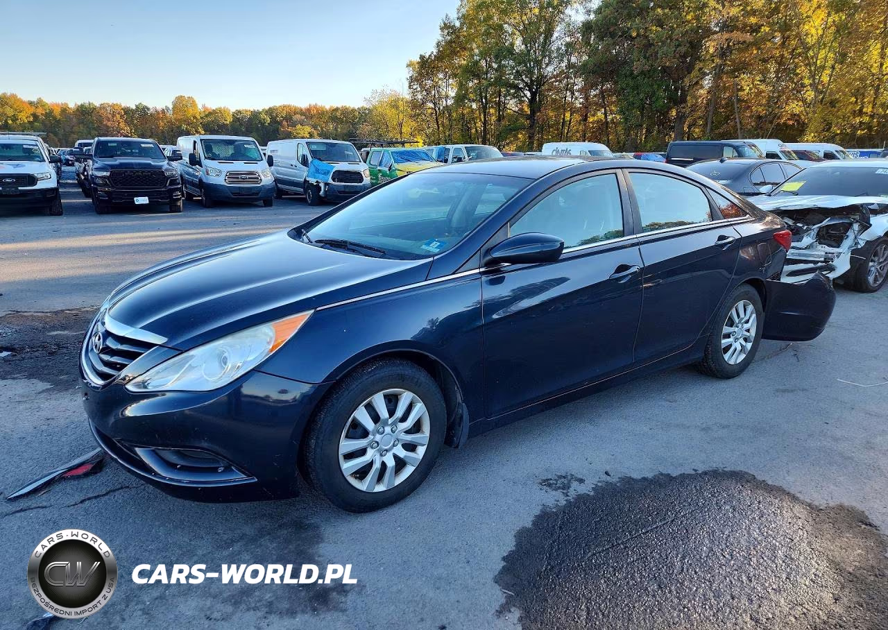 2013 Hyundai Sonata Gls VIN:5NPEB4ACXDH559886 - 1