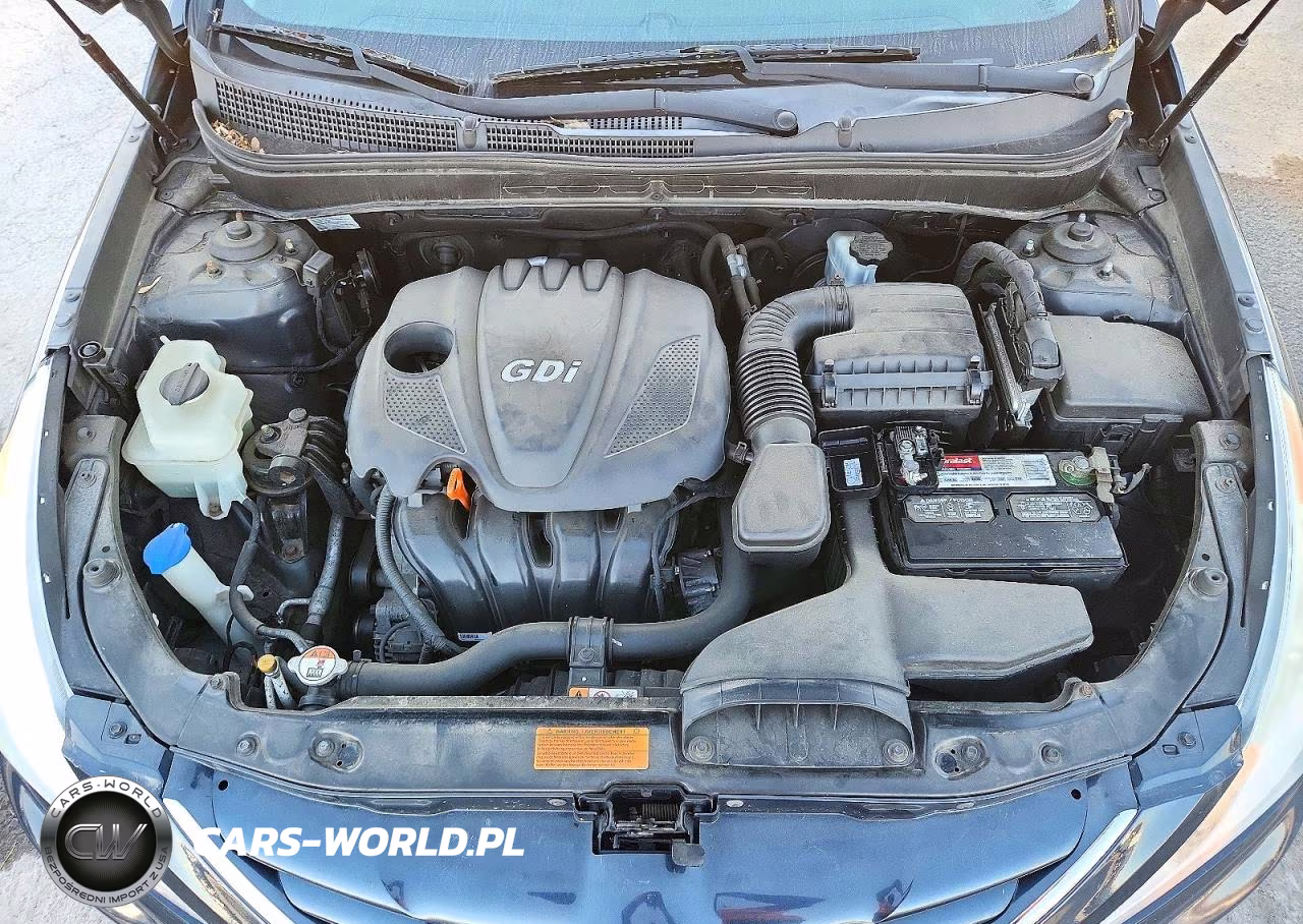 2013 Hyundai Sonata Gls VIN:5NPEB4ACXDH559886 - 11