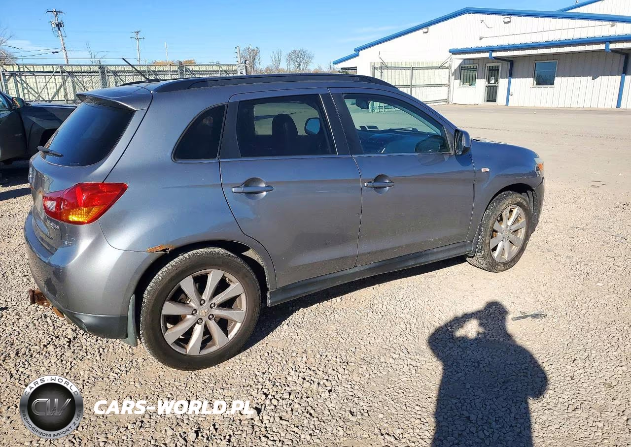 2014 Mitsubishi Outlander Sport Se VIN:4A4AR4AU2EE027254 - 3