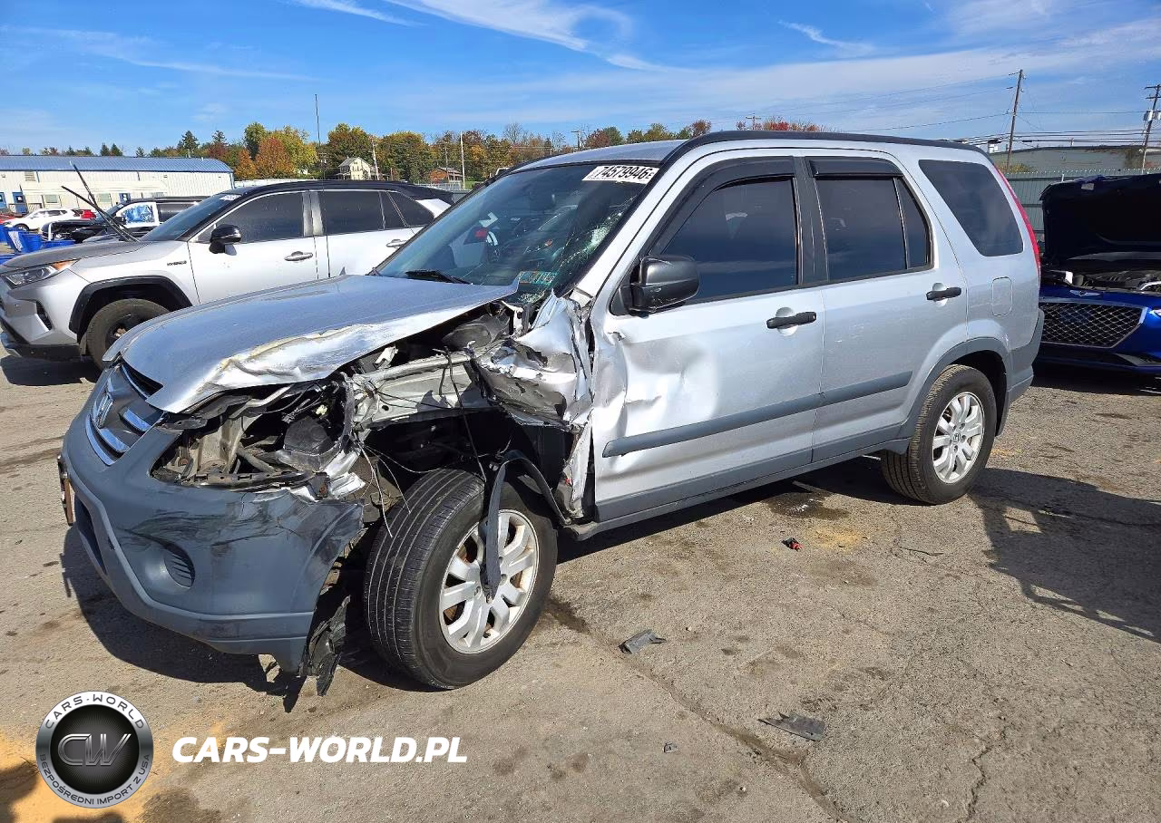 2006 Honda Cr-V Lx VIN:JHLRD78516C047228 - 1