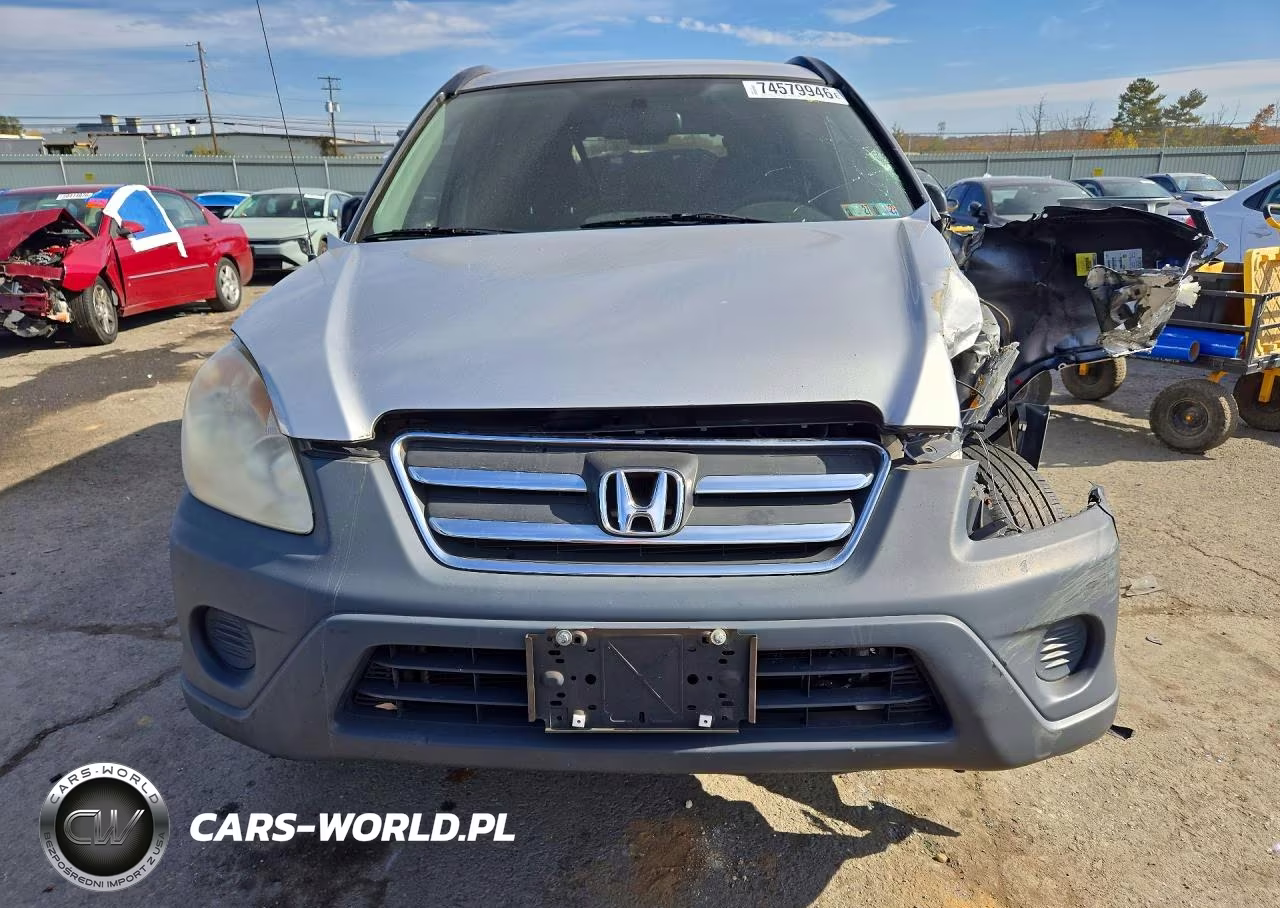 2006 Honda Cr-V Lx VIN:JHLRD78516C047228 - 5