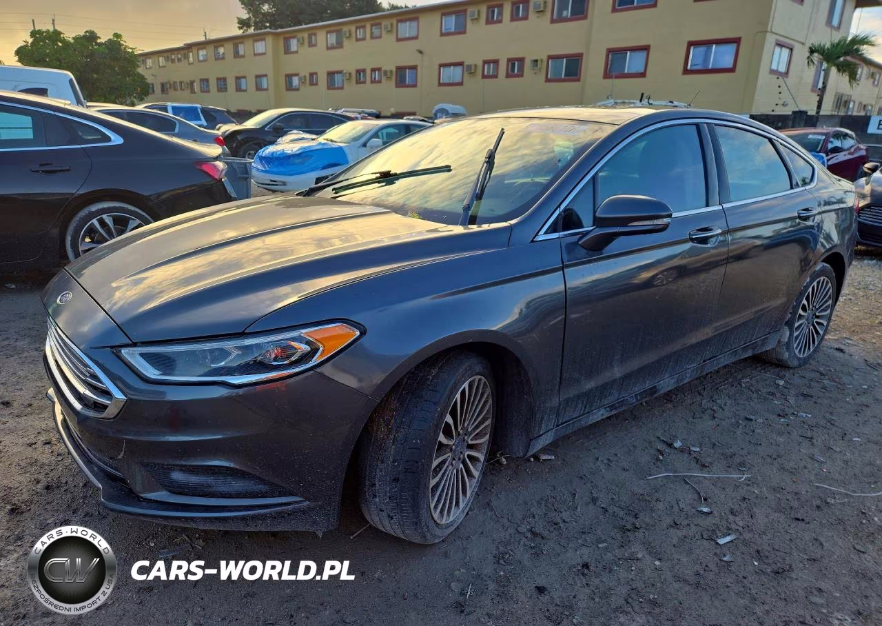 2017 Ford Fusion Se VIN:3FA6P0HD4HR291827 - 1