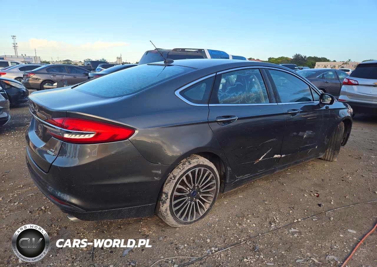 2017 Ford Fusion Se VIN:3FA6P0HD4HR291827 - 3