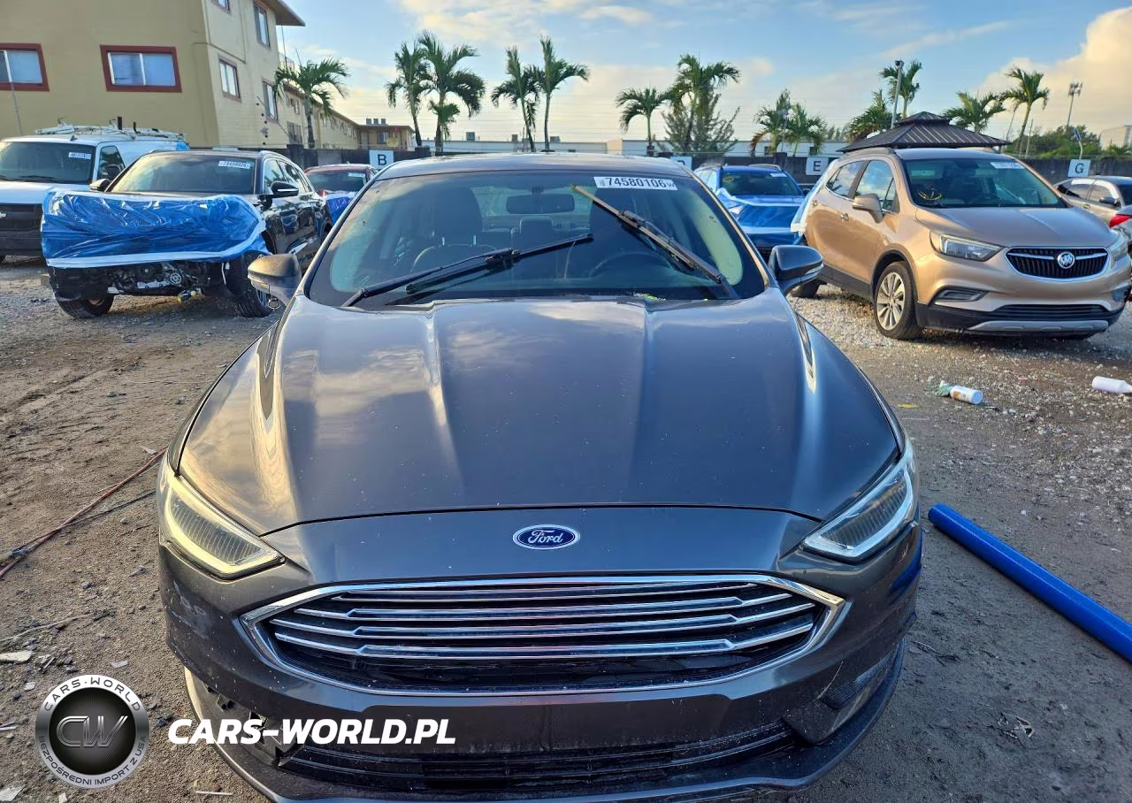 2017 Ford Fusion Se VIN:3FA6P0HD4HR291827 - 5