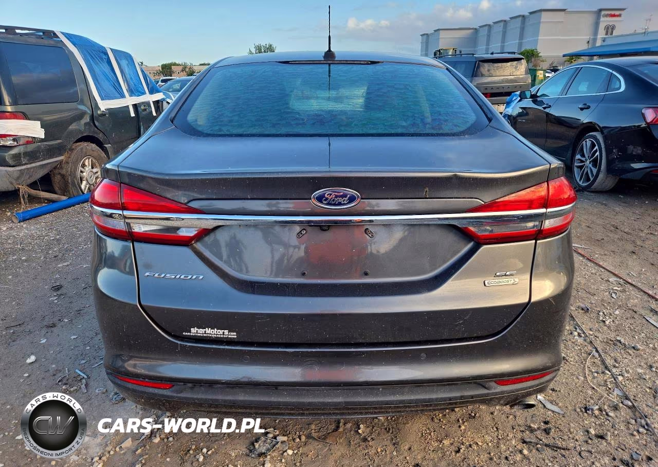 2017 Ford Fusion Se VIN:3FA6P0HD4HR291827 - 6