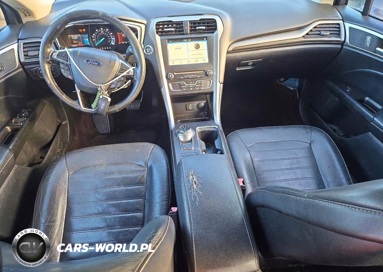 2017 Ford Fusion Se VIN:3FA6P0HD4HR291827 - 8