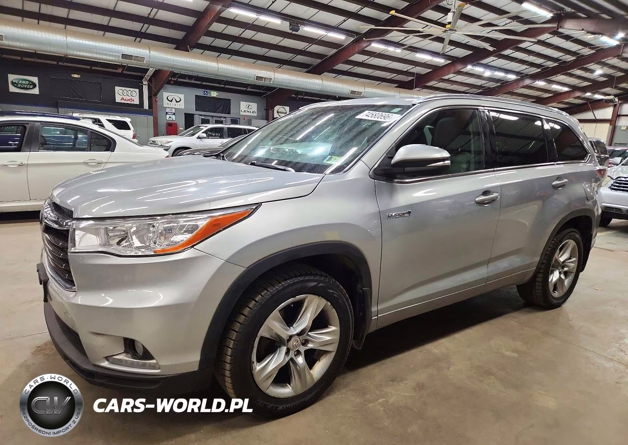2015 Toyota Highlander Hybrid Limited Platinum – zdjęcie 1 z 13