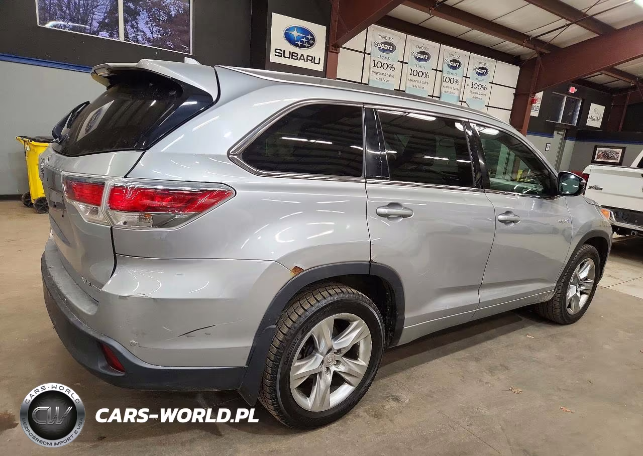 2015 Toyota Highlander Hybrid Limited Platinum VIN:5TDDCRFH1FS013694 - 3