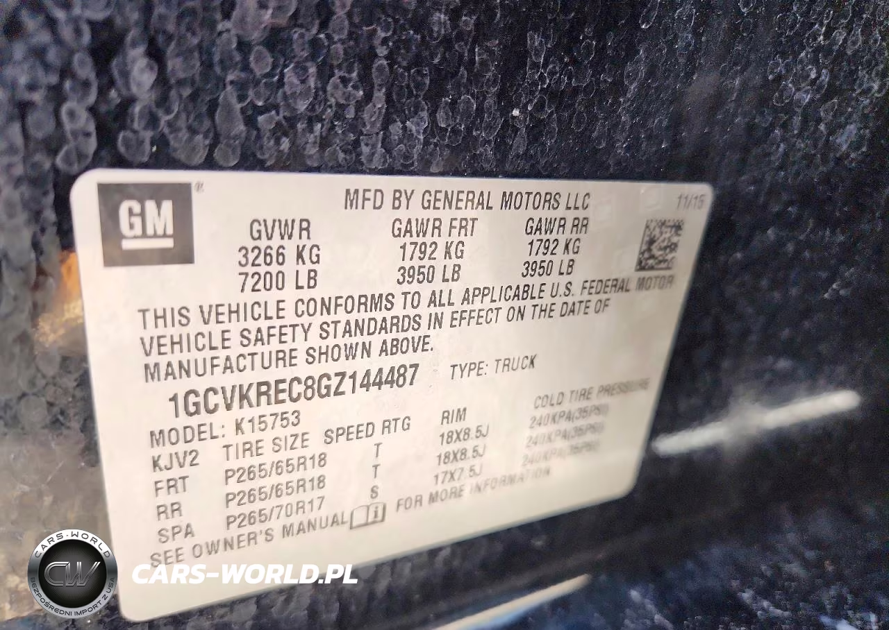 2016 Chevrolet Silverado K1500 Lt VIN:1GCVKREC8GZ144487 - 13