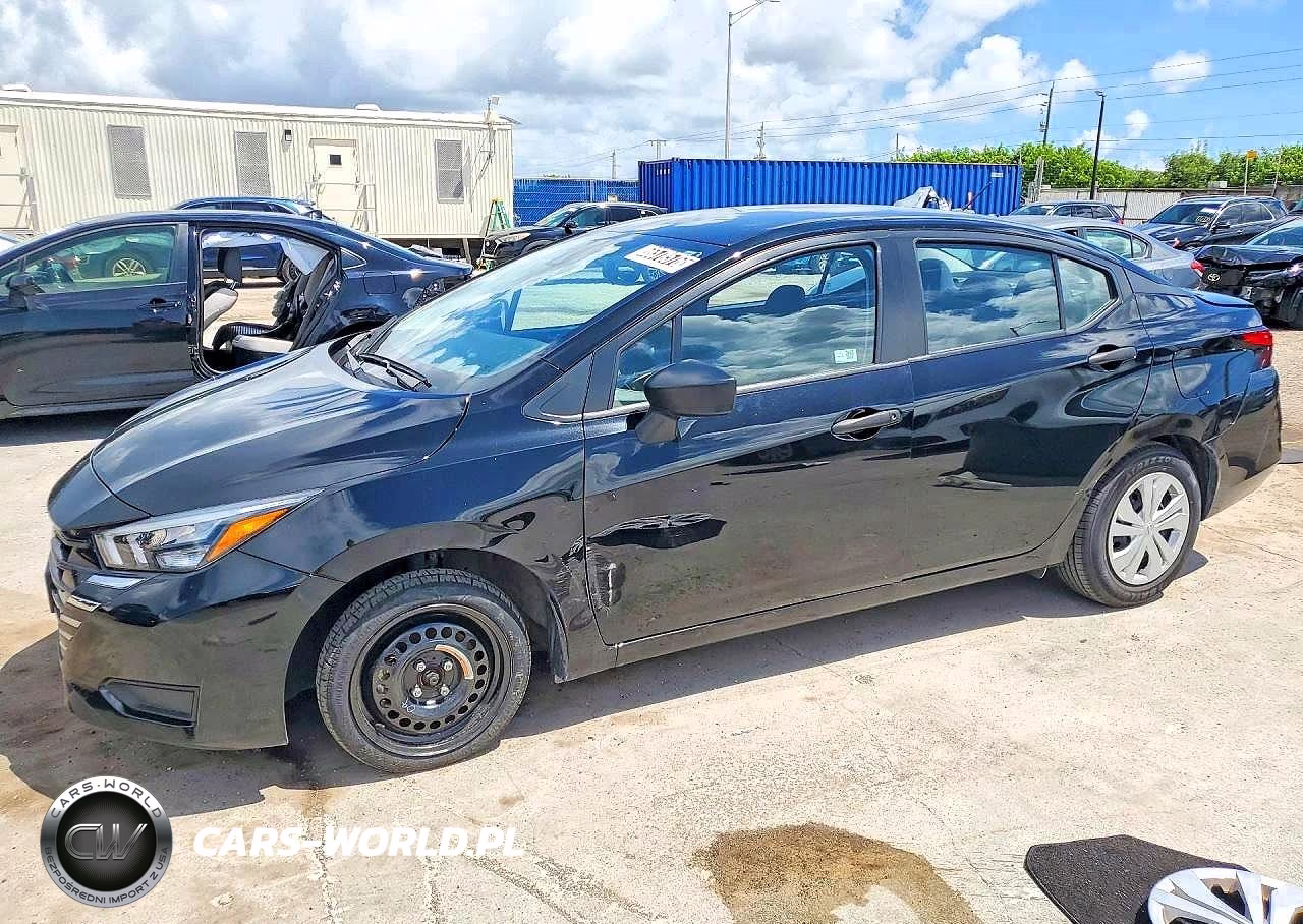 2025 Nissan Versa S VIN:3N1CN8DV1SL818588 - 1