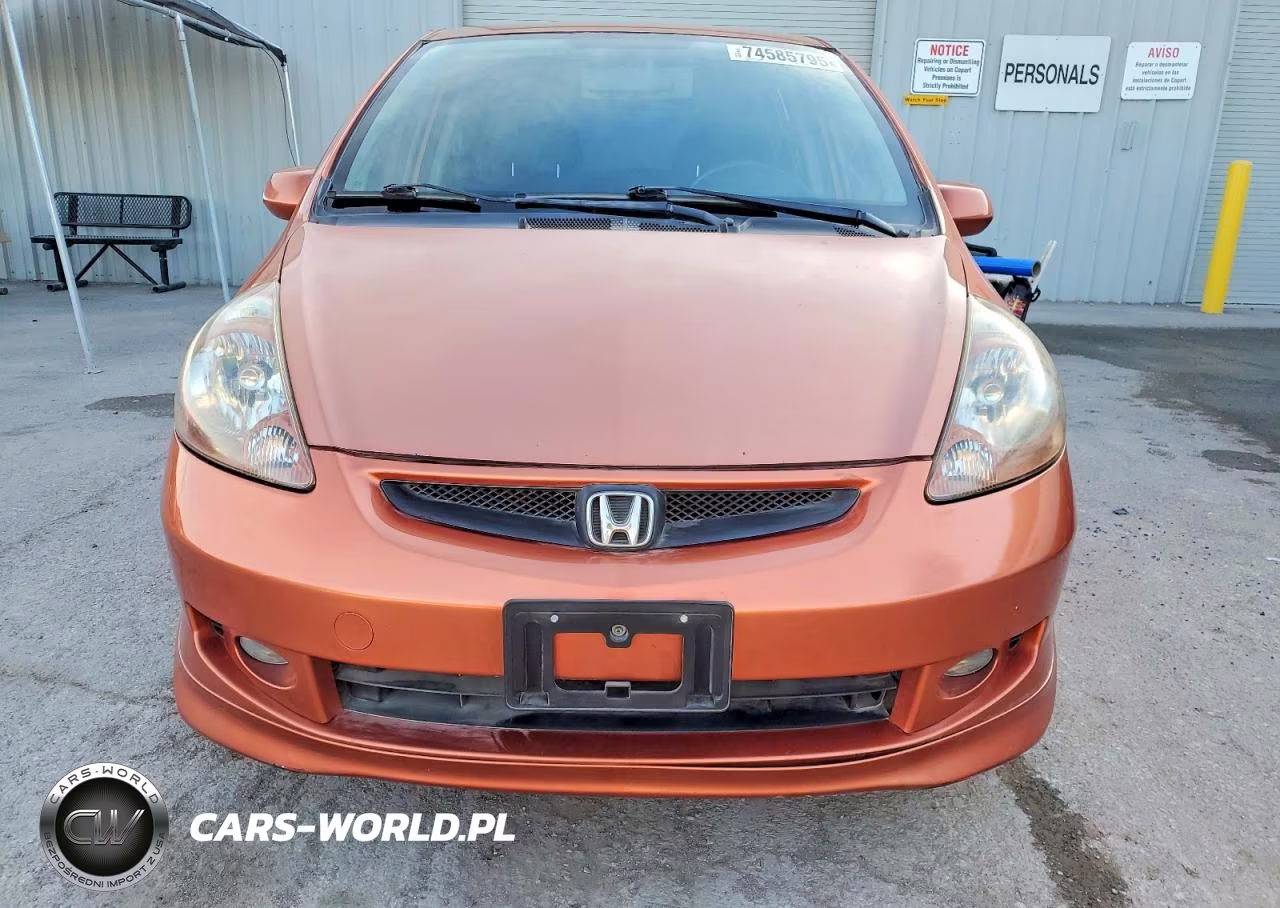2007 Honda Fit S VIN:JHMGD38637S027820 - 5
