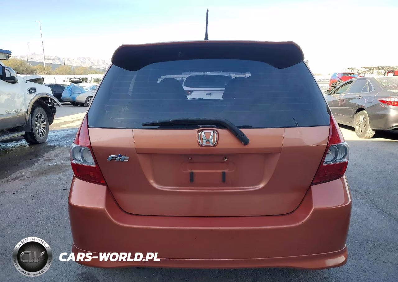 2007 Honda Fit S VIN:JHMGD38637S027820 - 6