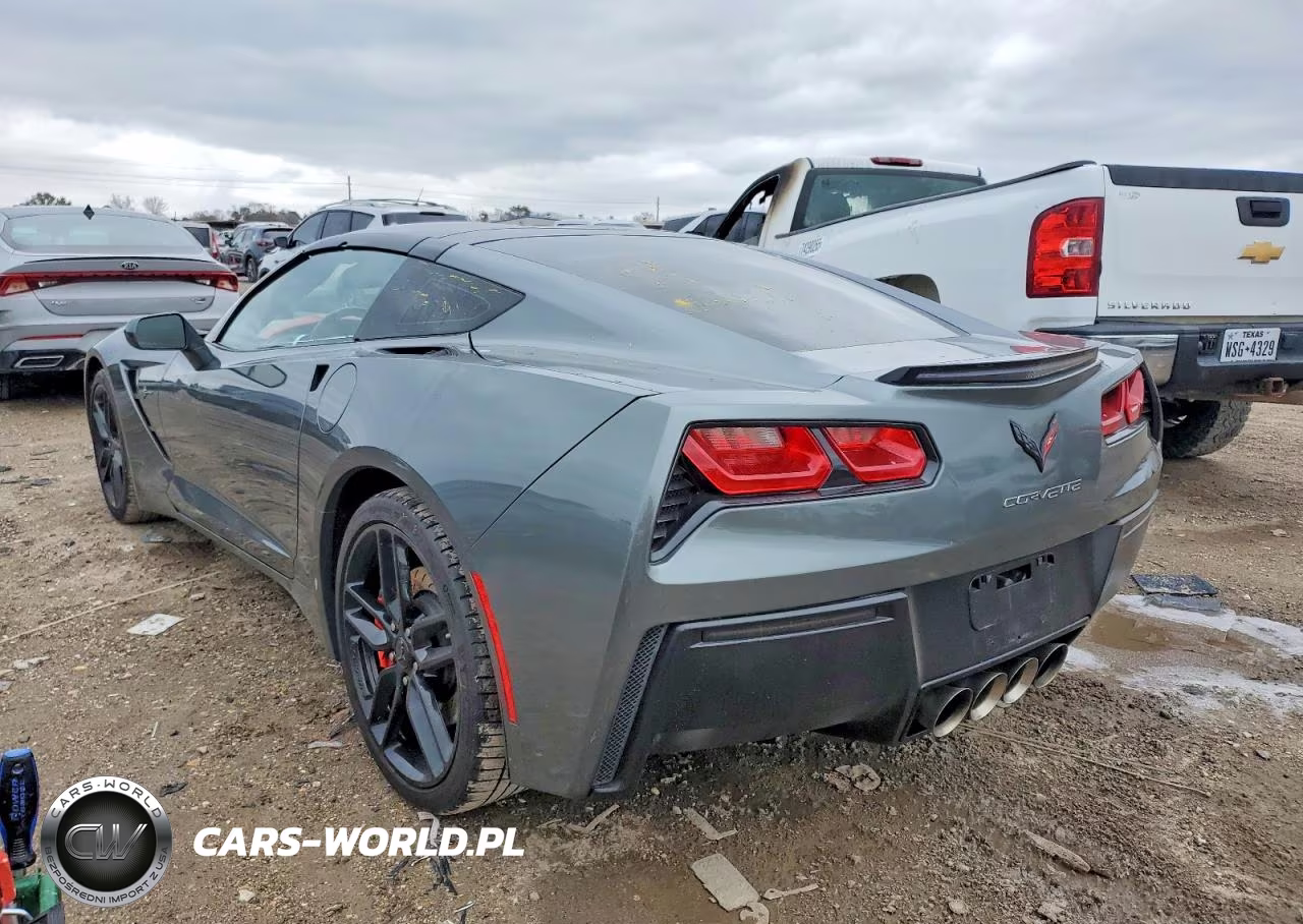 2016 Chevrolet Corvette Stingray Z51 3Lt VIN:1G1YL2D78G5111494 - 2