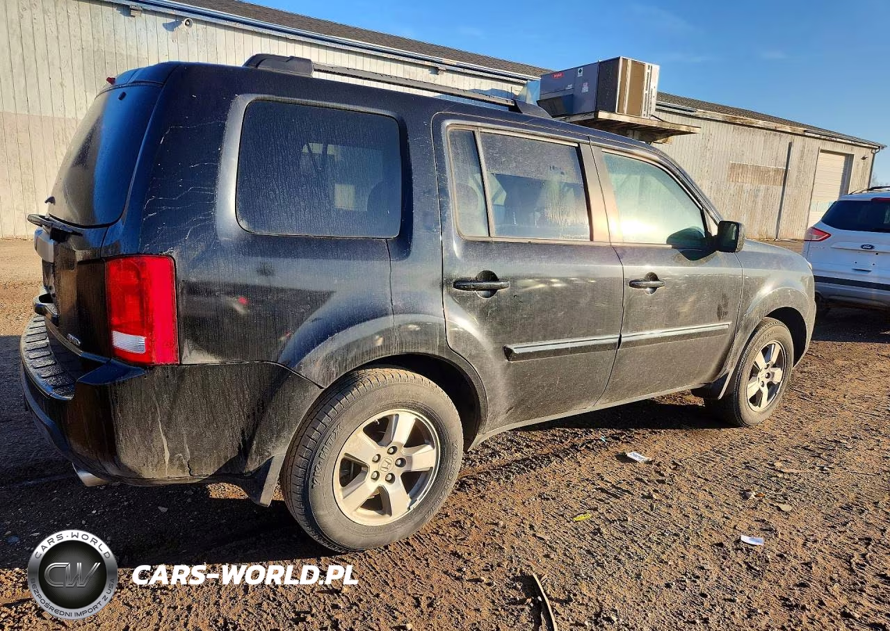 2011 Honda Pilot Exln VIN:5FNYF4H77BB018980 - 3