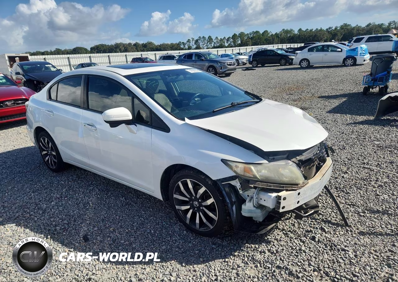 2014 Honda Civic Exl VIN:19XFB2F99EE027511 - 4
