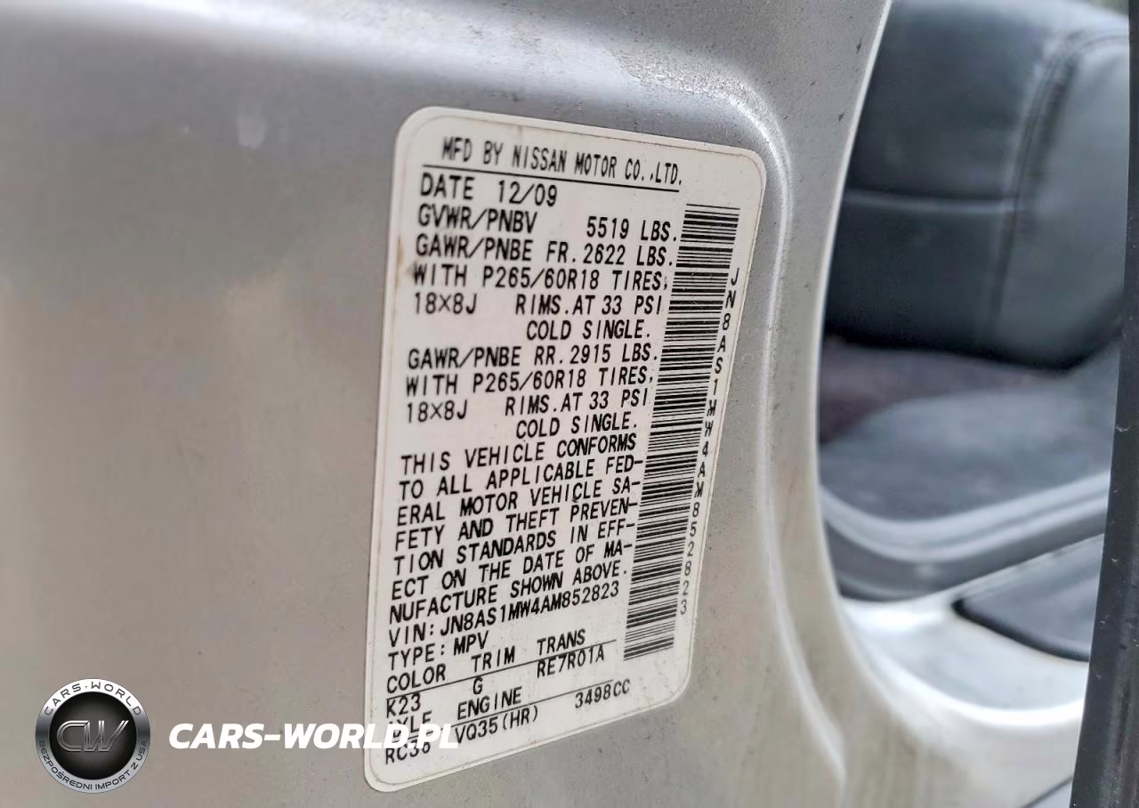 2010 Infiniti Fx35 VIN:JN8AS1MW4AM852823 - 13