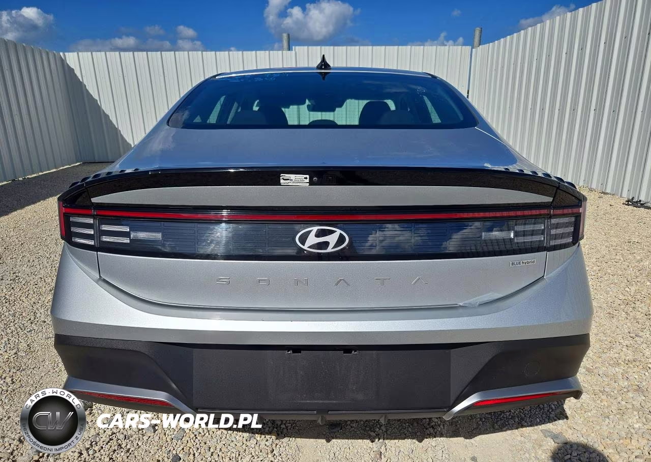 2026 Hyundai Sonata Hybrid Blue VIN:KMHL24JJ9TA144775 - 6