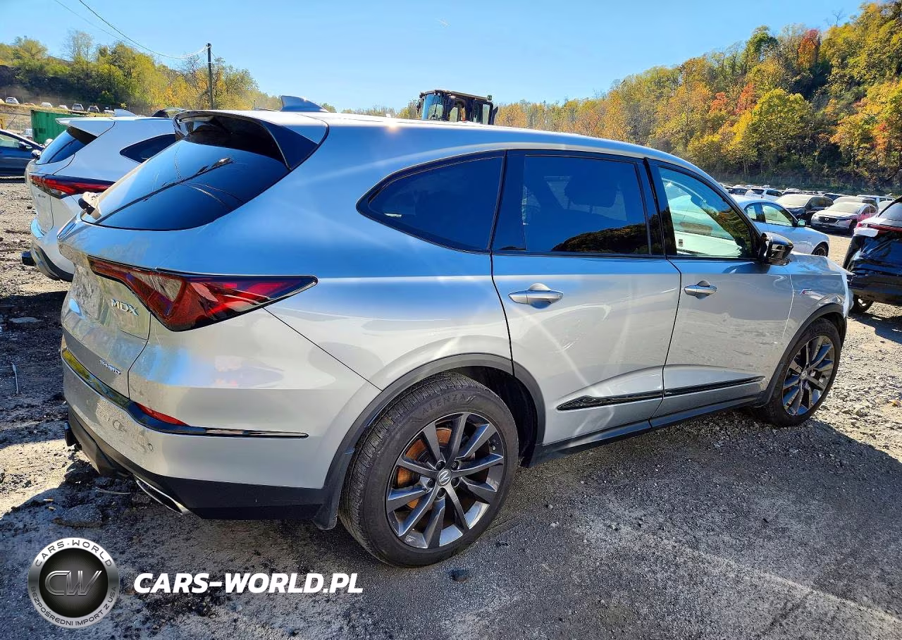 2025 Acura Mdx A-Spec VIN:5J8YE1H09SL028543 - 3