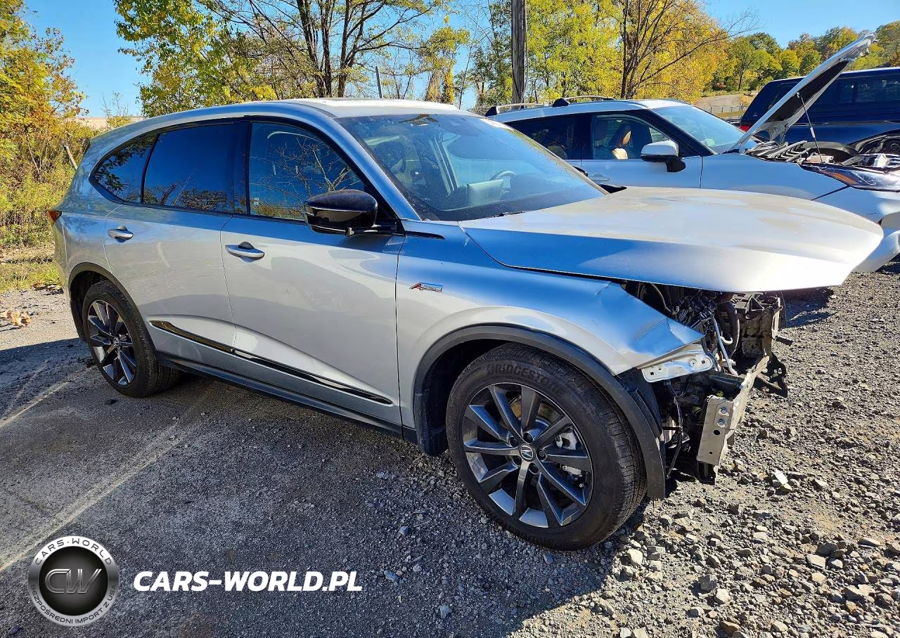 2025 Acura Mdx A-Spec VIN:5J8YE1H09SL028543 - 4