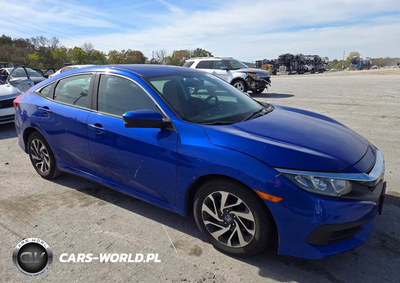 2017 Honda Civic Ex VIN:19XFC2F71HE072443 - 4