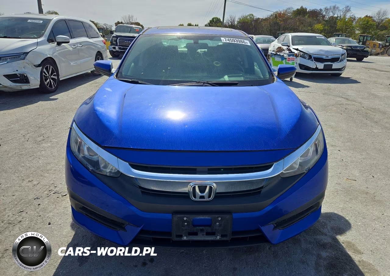 2017 Honda Civic Ex VIN:19XFC2F71HE072443 - 5