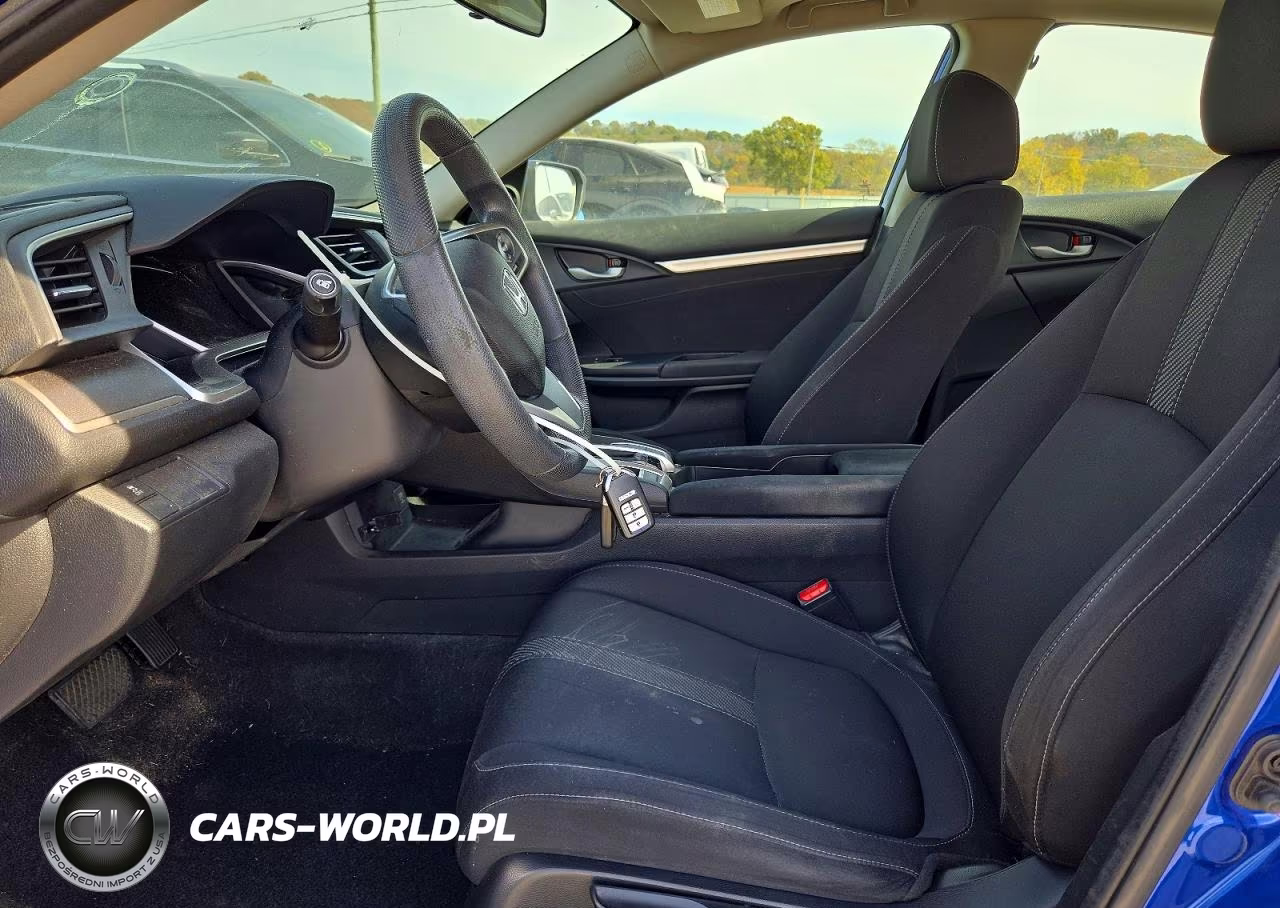 2017 Honda Civic Ex VIN:19XFC2F71HE072443 - 7