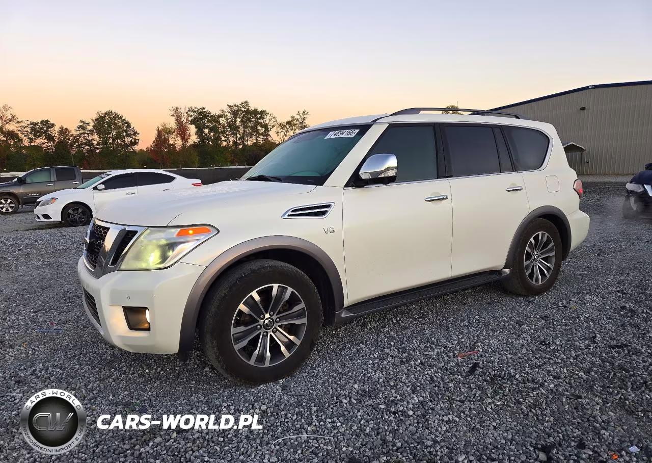 2017 Nissan Armada Sl VIN:JN8AY2ND7H9001601 - 1
