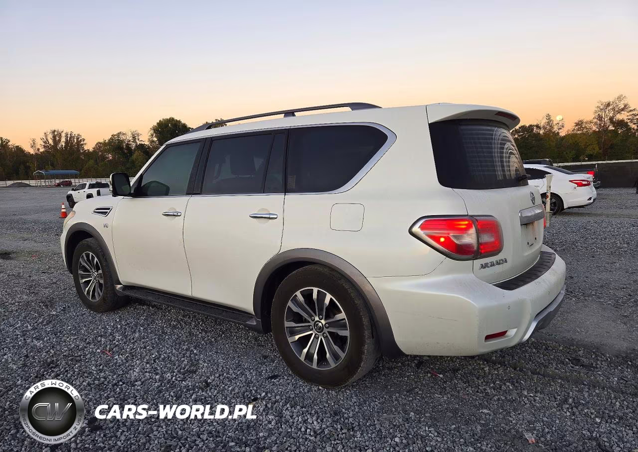 2017 Nissan Armada Sl VIN:JN8AY2ND7H9001601 - 2