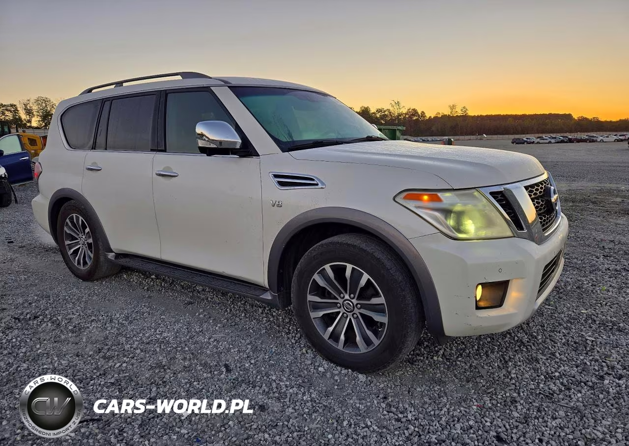 2017 Nissan Armada Sl VIN:JN8AY2ND7H9001601 - 4