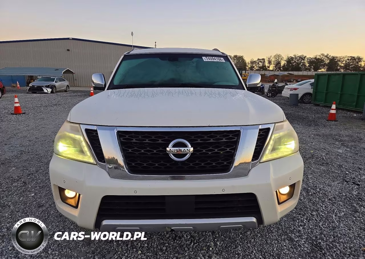 2017 Nissan Armada Sl VIN:JN8AY2ND7H9001601 - 5