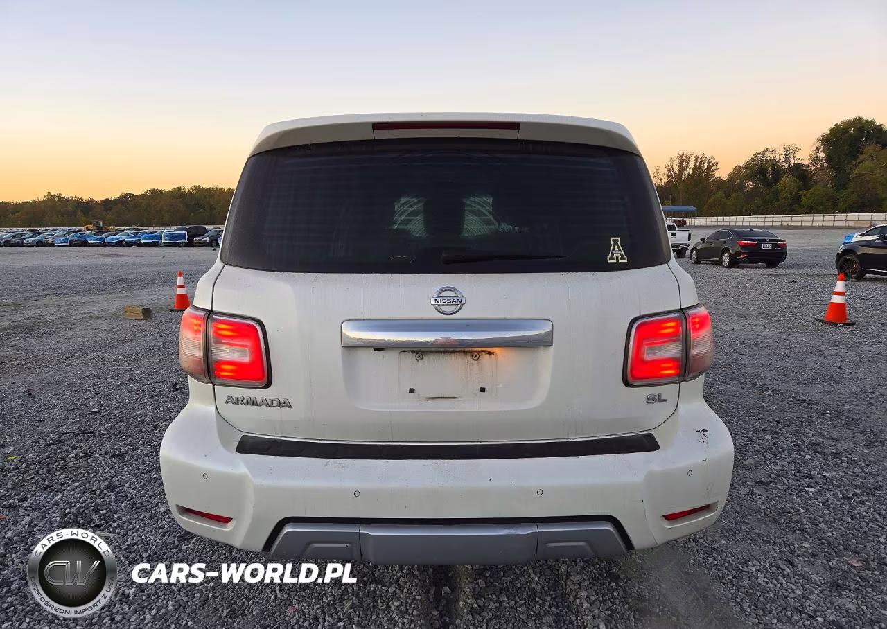 2017 Nissan Armada Sl VIN:JN8AY2ND7H9001601 - 6