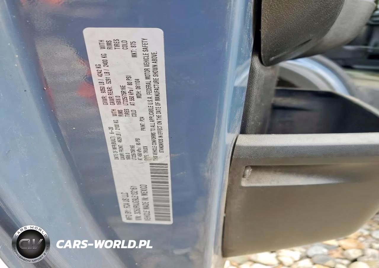2020 Ram Promaster 3500 3500 High VIN:3C6URVJG9LE132161 - 13
