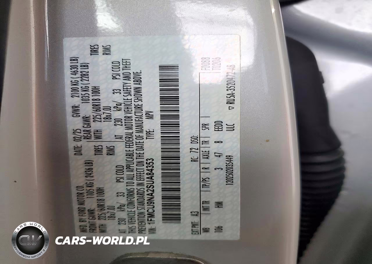 2025 Ford Escape St Line Select VIN:1FMCU9NA2SUA84353 - 13