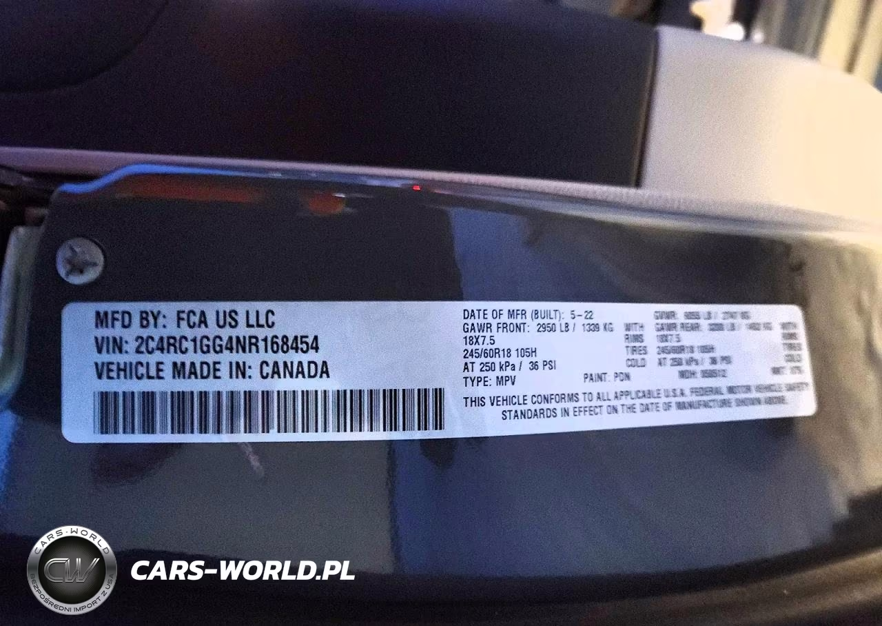 2022 Chrysler Pacifica Limited VIN:2C4RC1GG4NR168454 - 14