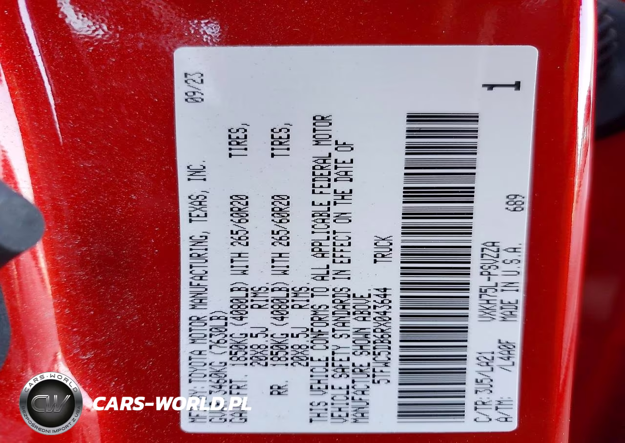 2024 Toyota Tundra Platinum Hv VIN:5TFWC5DB6RX043644 - 12