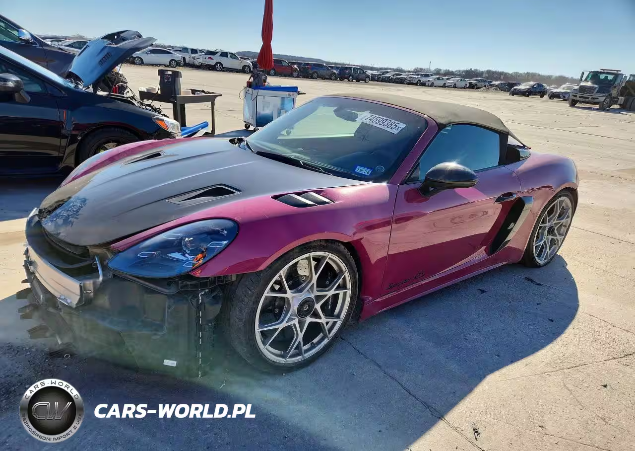 2024 Porsche Boxster Spyder Rs