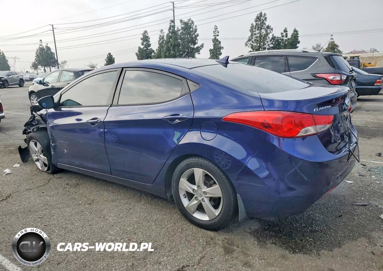 2013 Hyundai Elantra Gls VIN:5NPDH4AE4DH244612 - 2