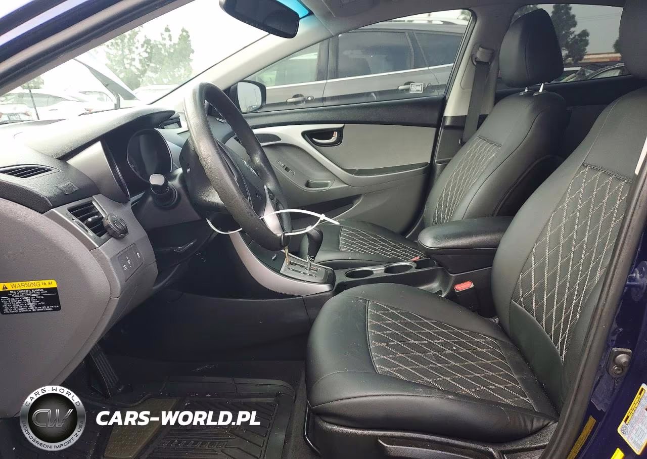 2013 Hyundai Elantra Gls VIN:5NPDH4AE4DH244612 - 7